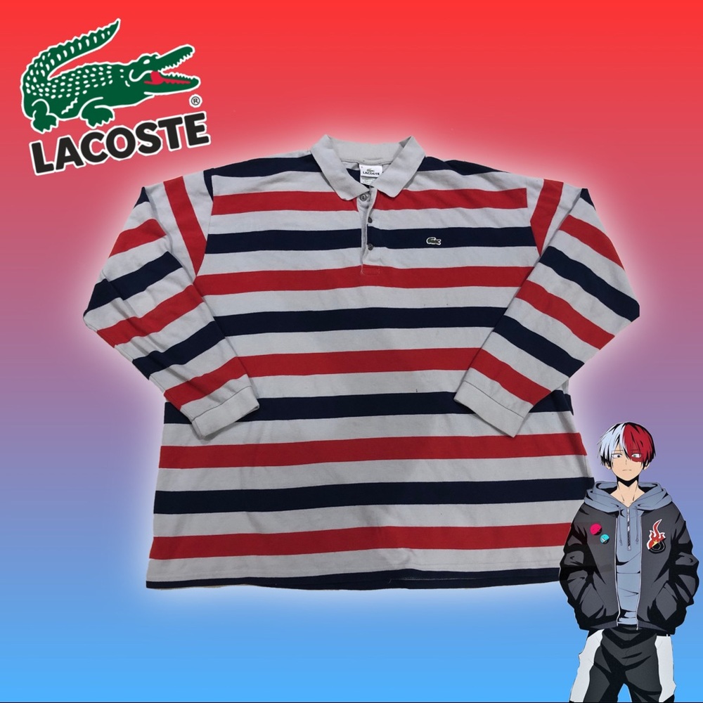 light grey red blue lactose collared shirt